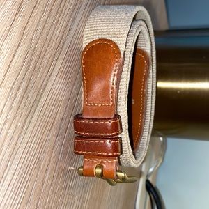 Coach linen belt, size 32